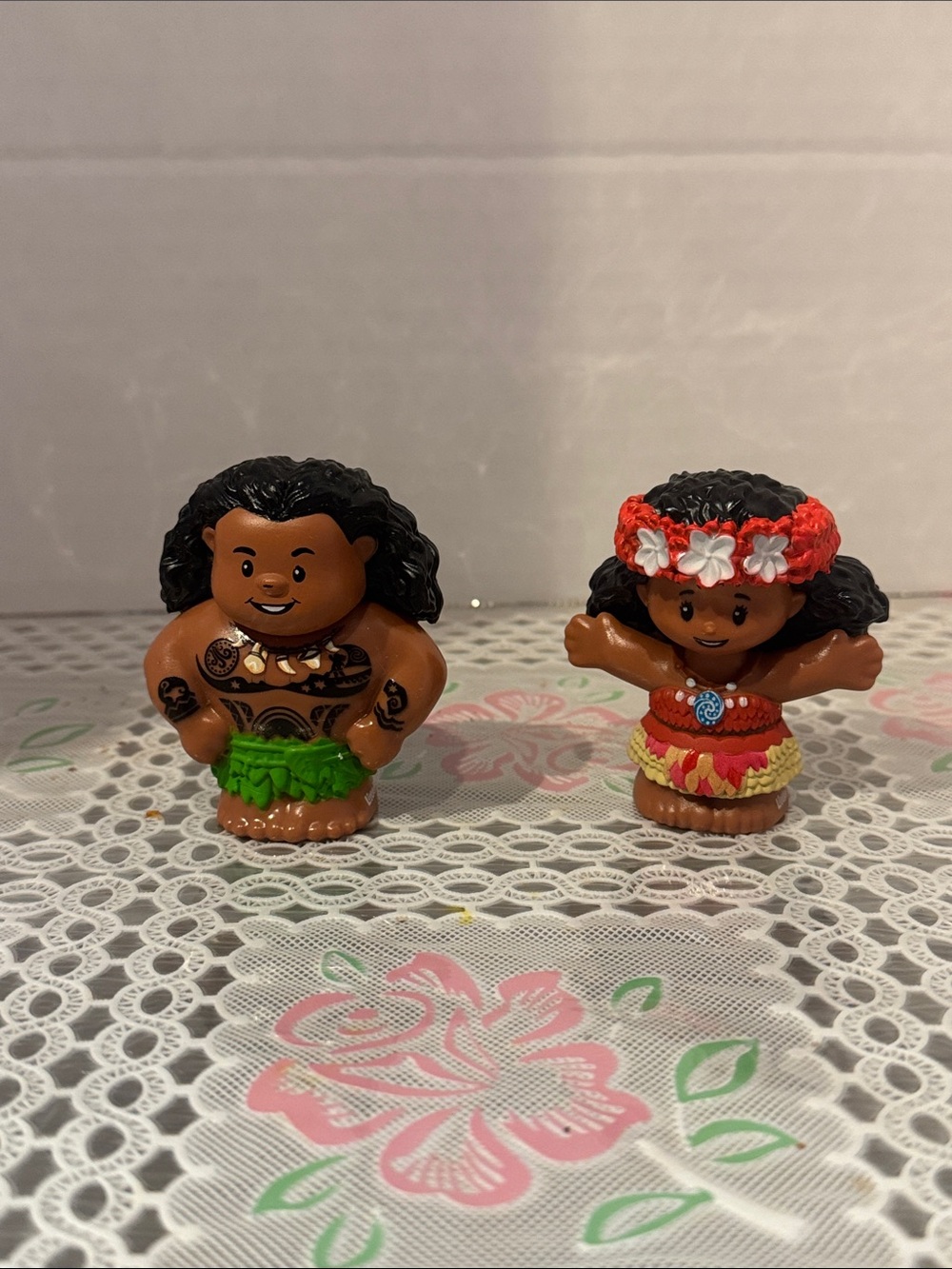 Disney Moana & Maui Fisher Price Little People Figures